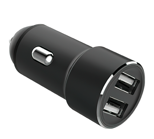 Unico Автомобильное ЗУ, 2xUSB 2.0, 2,4A, вх 12-24В, вых 5V/3A ,9V/2A ,12V/1.5A, металл, QC 3.0, защита от КЗ, черный, RTL BOX (CCQCUNC)