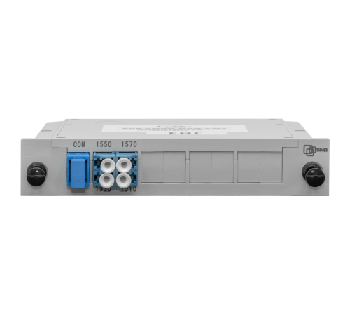 Мультиплексор CWDM одноволоконный 2-канальный, (trx:1550/1530, 1570/1510), в пластиковом слоте