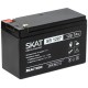 2533 SKAT SB 1207, 12В, 7Ач, максимальный ток заряда 2,1 А. Тип клеммы — F1 нож. Размер корпуса — 66х151х100. Вес — 2,1 кг. Срок службы — 6 лет. Гарантия - 18 месяцев. Бастион SKAT SB 1207