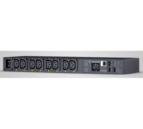 Панель питания распределительная CyberPower PDU PDU81005 1U type, 16Amp, plug IEC 320 C20, (8) IEC 320 C13 (PDU81005)