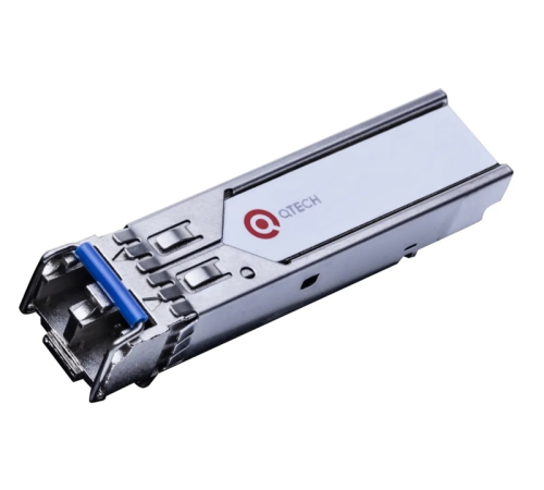Трансивер QTech QSC-SFP+0.3G10E-850-MM SFP+ модуль, 300м, 10Гбит/c, Tx=850нм, LC, FP, MM, DDM Трансивер QTech QSC-SFP+0.3G10E-850-MM SFP+ модуль, 300м, 10Гбит/c, Tx=850нм, LC, FP, MM, DDM