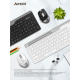 Клавиатура + мышь A4Tech Fstyler FB2535C клав:черный/серый мышь:черный/серый USB беспроводная Blueto