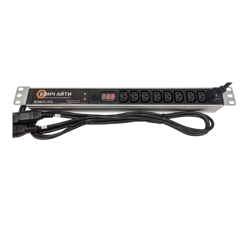 Блок розеток с АВР BONCH-ATS/PDU 8A-9C13-Am-C14/C14