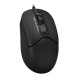 Мышь A4Tech Fstyler FM12S черный оптическая (1200dpi) silent USB (3but) FM12S BLACK {60} (958356)