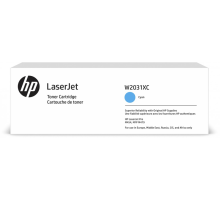 Картридж лазерный HP 415X W2031XC голубой (6000стр.) для HP LJ M454/MFP M479 (техн.упак)