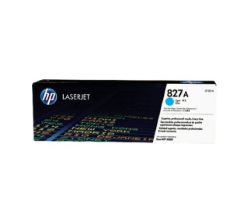 Картридж лазерный HP CF301AC голубой для HP CLJ Ent M880/827A