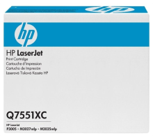 Картридж лазерный HP Q7551XC черный (13000стр.) для HP LJ P3005/M3035/M3027 (техн.упак)