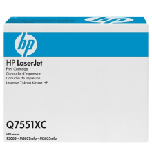 Картридж лазерный HP Q7551XC черный (13000стр.) для HP LJ P3005/M3035/M3027 (техн.упак)