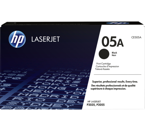 Картридж лазерный HP CE505AC черный (2300стр.) для HP LJ P2035/2055 Картридж лазерный HP CE505AC черный (2300стр.) для HP LJ P2035/2055