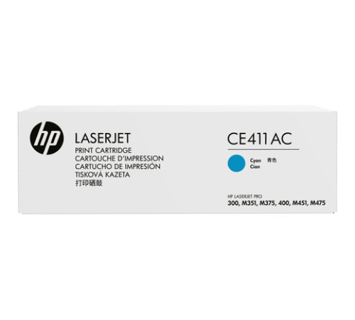 Картридж лазерный HP CE411AC голубой для HP CLJ M451 Картридж лазерный HP CE411AC голубой для HP CLJ M451