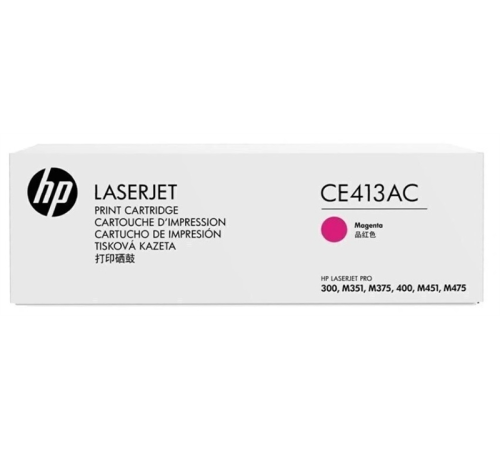 Картридж лазерный HP CE413AC пурпурный для HP CLJ M451