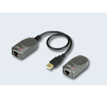 Удлинитель ATEN USB2.0 Extender W/EU ADP. (UCE260-AT-G)
