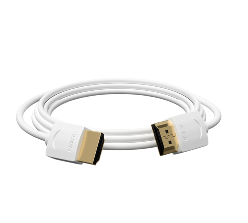 GCR Кабель SLIM 1.0m HDMI 2.0, белый, OD3.8mm, HDR 4:2:2, Ultra HD, 4K 60 fps 60Hz, 3D, AUDIO, 18.0 Гбит/с, 30/30 AWG (GCR-51481) GCR Кабель SLIM 1.0m HDMI 2.0, белый, OD3.8mm, HDR 4:2:2, Ultra HD, 4K 60 fps 60Hz, 3D, AUDIO, 18.0 Гбит/с, 30/30 AWG (GCR-51481)