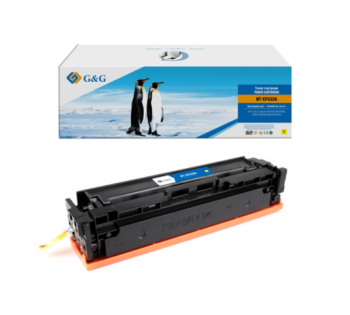 Картридж Cartridge G&G for HP CLJ M154A/M154NW,M180/180N/M181/M181FW, with chip (900) (GG-CF532A) Картридж Cartridge G&G for HP CLJ M154A/M154NW,M180/180N/M181/M181FW, with chip (900) (GG-CF532A)
