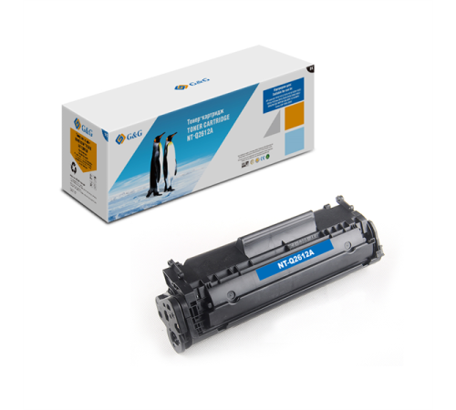 Картридж Cartridge G&G for HP LJ 1010/1012/1015/1018/1020/1022/1022n/1022nw/3015/3020/3030/3050/3052/3055/M1005/M1300/1319f;Canon LBP 2900/3000/L120/L90;FAX L100/L120;i-SENSYS 4 (GG-Q2612A) Картридж Cartridge G&G for HP LJ 1010/1012/1015/1018/1020/1022/1022n/1022nw/3015/3020/3030/3050/3052/3055/M1005/M1300/1319f;Canon LBP 2900/3000/L120/L90;FAX L100/L120;i-SENSYS 4 (GG-Q2612A)