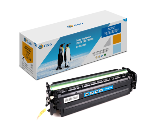 Картридж Cartridge G&G for HP CLJ M351/M375/M451/M475, with chip (2600) (GG-CE411A) Картридж Cartridge G&G for HP CLJ M351/M375/M451/M475, with chip (2600) (GG-CE411A)