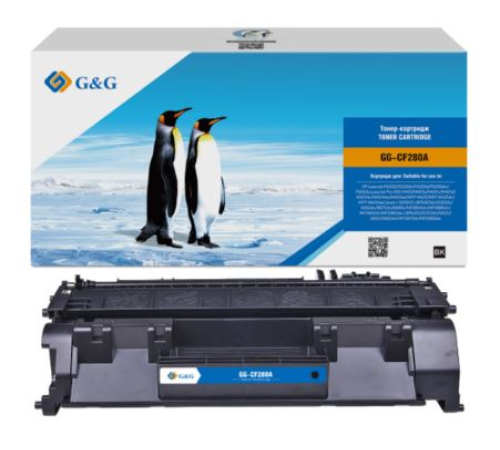 Картридж Cartridge G&G for HP LJ P2035/P2055/M401/M425;Canon LBP6300dn/6310dn/6650dn/6670 (2 700) (GG-CF280A) Картридж Cartridge G&G for HP LJ P2035/P2055/M401/M425;Canon LBP6300dn/6310dn/6650dn/6670 (2 700) (GG-CF280A)
