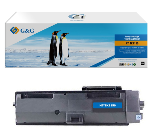 Тонер-картридж GG Toner cartridge for Kyocera P2235dn/P2235dw/M2135dn/M2635dn/M2735dw (3000 pages) With Chip (GG-TK1150) Тонер-картридж GG Toner cartridge for Kyocera P2235dn/P2235dw/M2135dn/M2635dn/M2735dw (3000 pages) With Chip (GG-TK1150)