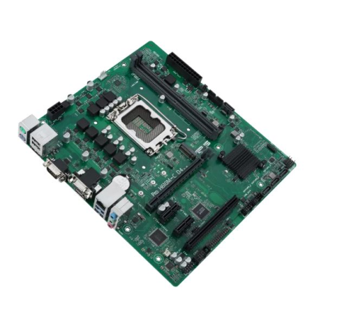 Материнская плата ASUS PRO H610M-C D4-CSM, LGA1700, B610, 2*DDR4, DP, D-Sub, HDMIx1, SATA3 + RAID, Audio, Gb LAN, USB 3.2*6, USB 2.0*6, COM port, mATX; 90MB1A30-M0EAYC (PRO H610M-C D4-CSM)