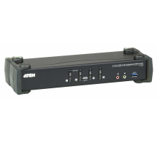 Квм переключатель ATEN 4P USB 4K DP/F. Audio KVMP/USB3.0 Switch (CS1924-AT-G)