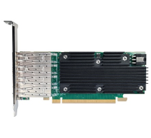 Сетевая карта Silicom 25Gb PE425G4i81L-XR Quad Port SFP28 25 Gigabit Ethernet PCI Express Server Adapter X16 Gen4, Low Profile, Based on Intel E810-CAM1, Support DAC cable (PE425G4i81L-XR)