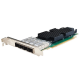 Сетевая карта Silicom 25Gb PE425G4i81L-XR Quad Port SFP28 25 Gigabit Ethernet PCI Express Server Adapter X16 Gen4, Low Profile, Based on Intel E810-CAM1, Support DAC cable (PE425G4i81L-XR)