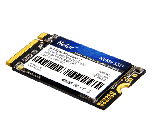 Ssd накопитель Netac SSD N930ES PCIe 3 x2 M.2 2242 NVMe 3D NAND 256GB, R/W up to 1650/1260MB/s, 3y wty (NT01N930ES-256G-E2X) Ssd накопитель Netac SSD N930ES PCIe 3 x2 M.2 2242 NVMe 3D NAND 256GB, R/W up to 1650/1260MB/s, 3y wty (NT01N930ES-256G-E2X)