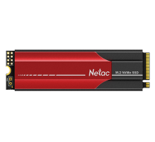 Ssd накопитель Netac SSD N950E Pro PCIe 3 x4 M.2 2280 NVMe 3D NAND 2TB, R/W up to 3500/3000MB/s, 2048MB DRAM buffer, with heat sink, 5y wty (NT01N950E-002T-E4X)