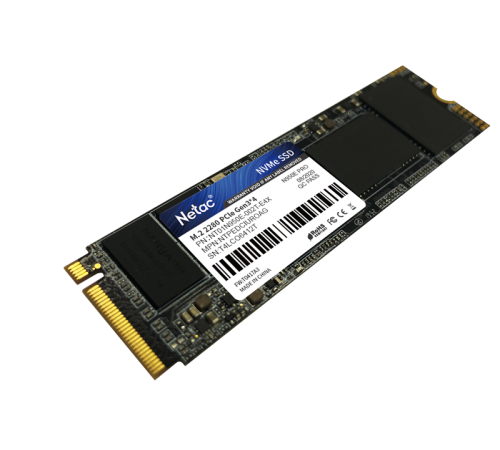 Ssd накопитель Netac SSD N950E Pro PCIe 3 x4 M.2 2280 NVMe 3D NAND 2TB, R/W up to 3500/3000MB/s, 2048MB DRAM buffer, with heat sink, 5y wty (NT01N950E-002T-E4X)