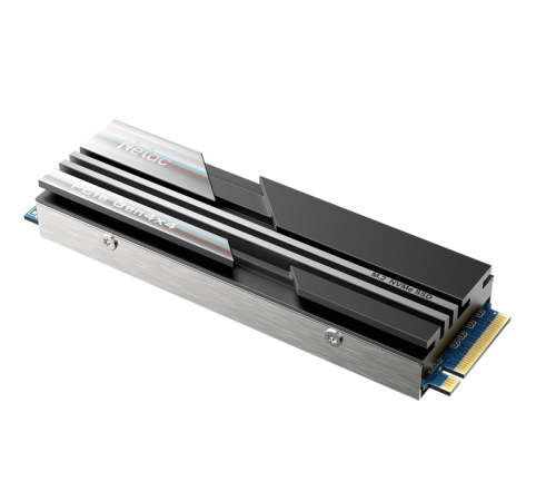 Ssd накопитель Netac SSD NV5000 PCIe 4 x4 M.2 2280 NVMe 3D NAND 500GB, R/W up to 5000/2500MB/s, with heat sink, 5y wty (NT01NV5000-500-E4X)