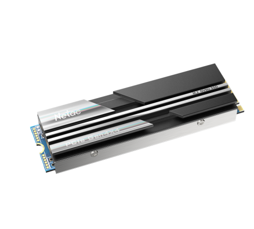 Ssd накопитель Netac SSD NV5000 PCIe 4 x4 M.2 2280 NVMe 3D NAND 500GB, R/W up to 5000/2500MB/s, with heat sink, 5y wty (NT01NV5000-500-E4X)