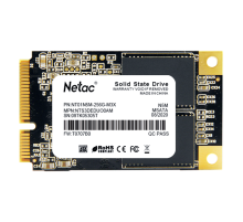 Ssd накопитель Netac SSD N5M mSATA SATAIII 3D NAND 256GB, R/W up to 540/490MB/s, 3y wty (NT01N5M-256G-M3X)