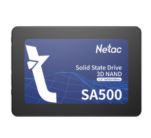 Ssd накопитель Netac SSD SA500 2.5 SATAIII 3D NAND 1TB, R/W up to 530/475MB/s, 3y wty (NT01SA500-1T0-S3X)