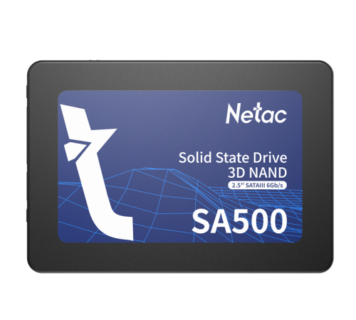 Ssd накопитель Netac SSD SA500 2.5 SATAIII 3D NAND 1TB, R/W up to 530/475MB/s, 3y wty (NT01SA500-1T0-S3X) Ssd накопитель Netac SSD SA500 2.5 SATAIII 3D NAND 1TB, R/W up to 530/475MB/s, 3y wty (NT01SA500-1T0-S3X)