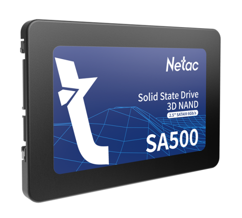 Ssd накопитель Netac SSD SA500 2.5 SATAIII 3D NAND 1TB, R/W up to 530/475MB/s, 3y wty (NT01SA500-1T0-S3X) Ssd накопитель Netac SSD SA500 2.5 SATAIII 3D NAND 1TB, R/W up to 530/475MB/s, 3y wty (NT01SA500-1T0-S3X)