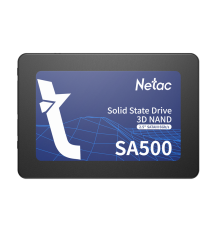 Ssd накопитель Netac SSD SA500 2.5 SATAIII 3D NAND 512GB, R/W up to 520/450MB/s, 3y wty (NT01SA500-512-S3X)