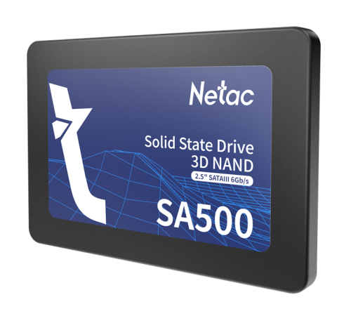Ssd накопитель Netac SSD SA500 2.5 SATAIII 3D NAND 512GB, R/W up to 520/450MB/s, 3y wty (NT01SA500-512-S3X) Ssd накопитель Netac SSD SA500 2.5 SATAIII 3D NAND 512GB, R/W up to 520/450MB/s, 3y wty (NT01SA500-512-S3X)