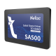 Ssd накопитель Netac SSD SA500 2.5 SATAIII 3D NAND 512GB, R/W up to 520/450MB/s, 3y wty (NT01SA500-512-S3X)