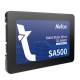 Ssd накопитель Netac SSD SA500 2.5 SATAIII 3D NAND 512GB, R/W up to 520/450MB/s, 3y wty (NT01SA500-512-S3X)