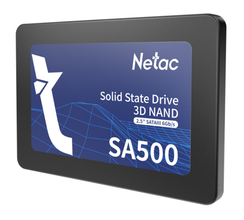 Ssd накопитель Netac SSD SA500 2.5 SATAIII 3D NAND 256GB, R/W up to 520/450MB/s, 3y wty (NT01SA500-256-S3X) Ssd накопитель Netac SSD SA500 2.5 SATAIII 3D NAND 256GB, R/W up to 520/450MB/s, 3y wty (NT01SA500-256-S3X)