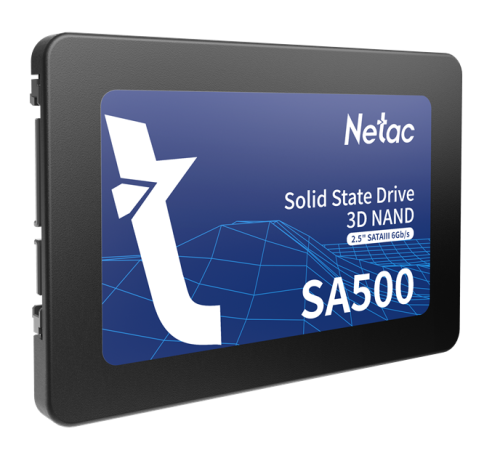 Ssd накопитель Netac SSD SA500 2.5 SATAIII 3D NAND 480GB, R/W up to 520/450MB/s, 3y wty (NT01SA500-480-S3X) Ssd накопитель Netac SSD SA500 2.5 SATAIII 3D NAND 480GB, R/W up to 520/450MB/s, 3y wty (NT01SA500-480-S3X)