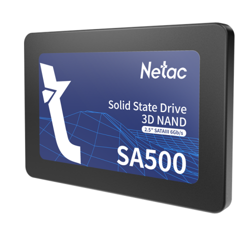 Ssd накопитель Netac SSD SA500 2.5 SATAIII 3D NAND 120GB, R/W up to 500/400MB/s, 3y wty (NT01SA500-120-S3X) Ssd накопитель Netac SSD SA500 2.5 SATAIII 3D NAND 120GB, R/W up to 500/400MB/s, 3y wty (NT01SA500-120-S3X)