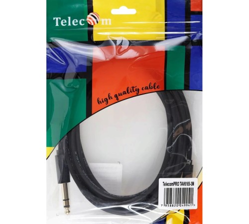 Кабель-адаптер 3.5ST(M)/6.35 ST(M), 3м, Telecom PRO <TAV6165-3M> VCOM Адаптер-переходник Telecom jack 6.35 mm M/Jack 3.5 mm M (TAV6165-3M) Кабель-адаптер 3.5ST(M)/6.35 ST(M), 3м, Telecom PRO <TAV6165-3M> VCOM Адаптер-переходник Telecom jack 6.35 mm M/Jack 3.5 mm M (TAV6165-3M)