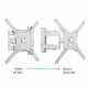 Кронштейн ONKRON ONKRON M4 White