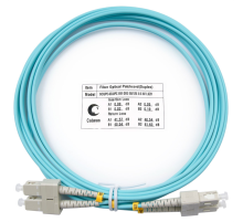 Cabeus FOP-50-SC-SC-3m Шнур оптический duplex SC-SC 50/125 mm OM3 3м LSZH (FOP-50-SC-SC-3m)