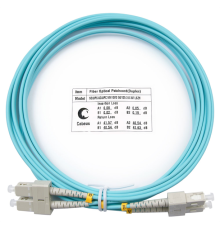 Cabeus FOP-50-SC-SC-3m Шнур оптический duplex SC-SC 50/125 mm OM3 3м LSZH (FOP-50-SC-SC-3m)