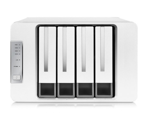 Система хранения данных TerraMaster Network Attached Storage (NAS) w/o HDDIntel Celeron N5095/5105 Quad Core 2.0GHz 2.5Gbps RJ45 X2 (F4-423)