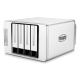 Система хранения данных TerraMaster Network Attached Storage (NAS) w/o HDDIntel Celeron N5095/5105 Quad Core 2.0GHz 2.5Gbps RJ45 X2 (F4-423)