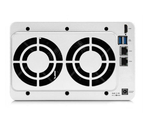 Система хранения данных TerraMaster Network Attached Storage (NAS) w/o HDDIntel Celeron N5095/5105 Quad Core 2.0GHz 2.5Gbps RJ45 X2 (F4-423)