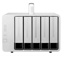 Система хранения данных TerraMaster Direct Attached Storage (DAS) w/o HDD5Bay Thunderbolt 3 RAID 0/1/5/10/JBOD/SINGLE (D5-Thunderbolt3)